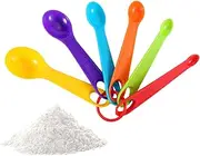 Kitchen Measuring Spoons,Food Cooking Kitchen Scale Spoon | Measure Dry and Liquid Ingredients Spoons for Beginners for Salt, Mung Bean, Red Beans