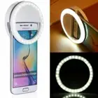 Portable LED Selfie Ring Fill Light Lamp Dimmable Makeup Phone Camera Universal