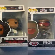 FUNKO POP DUO MONICA RAMBEAU & FALCON FIGURES