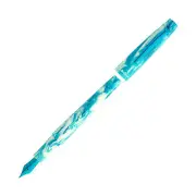 Esterbrook Camden Northern Lights Fountain Pen in Manitoba Blue - 1.1mm Stub Nib