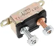 SWOOMEY Car Battery Protector Circuit Breaker for Auto Automobile Circuit Breaker Car Amp Circuit Breaker Acoustic Breaker Boat Circuit Breaker Reset Circuit Breaker Golden Copper