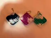 3 PACK POP IT FIDGET POPPERS SENSORY KEYCHAIN TOYS