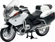 New-Ray New Specialty Bike Replica BMW POLICE BIKE, 959-0007