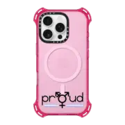 iPhone 16 Pro Bounce Case MagSafe Compatible Trans & Proud by cpikoart