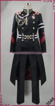 Seraph of the End Cosplay Vampire Reign Kureto Hiragi Girls Uniform Suit Costume