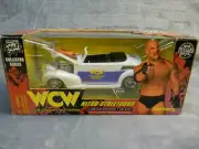 1/24 SCALE 1939 CHEVY GOLDBERG WCW NITRO-STREET ROD WHITE DIECAST CAR-MIB