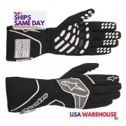Alpinestars Usa ALP3551023-1169-M SFI 3.3/5 Black Aramid Driving Gloves Pair M