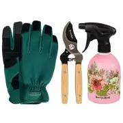 Berry&Bird Garden Tool Set, 3 PCS Gardening Tool Kit Includes Rose Pruning Th...