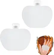 NQEUEPN 2pcs Baseball Palm Pads, Batter Training Gloves Baseball Unisex Adult Spiked Pads Professional Hand Protectors Suitable for Professional Batters