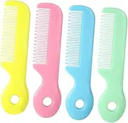 Totority 4pcs Comb Hair Comb Comb Hair Comb Hair Comb Grooming Comb Combs Hairdressing Comb Flat Hair Comb Comb Cleaning Tool Abs