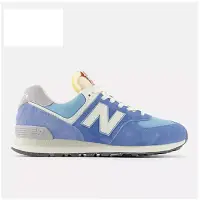 在飛比找Yahoo奇摩購物中心優惠-New Balance 574系列 男女休閒鞋-藍-U574