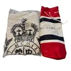 Polo Ralph Lauren Lg Body Sheet Beach Bath Towel Crest Cotton Made in USA W/Bag