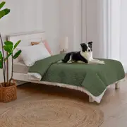 Charlie's Sofur Waterproof Dog Bed Cover Protector Olive