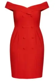 city chic dress bitter sweet red in small plus size 16