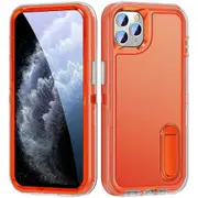 Shockproof Protective iPhone 13 Pro Max with Stand - Transparent