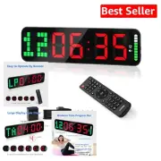 Elevate Workouts with 15" Gym Timer - Interval Training and Easy Readability