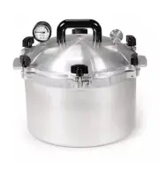New All American 15.5qt Pressure Cooker Canner Silver Color