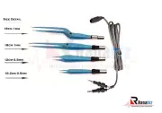 Reusable Bipolar Forceps Set: Mcpherson, Adson,Straight & Bayonet with 3mtr Cord