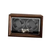 Double Watch Winder for Automatic Watches with Quiet Japanese Marlboro Motor,5