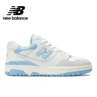 在飛比找PChome24h購物優惠-[New Balance復古鞋_中性_寶寶藍_BB550LS