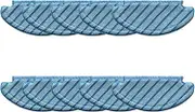 KBTBSCCPLG 10Pcs Mop Cloths Cleaning Pads T8 Vacuum Cleaner Accessories Compatible with Ecovacs Compatible with Deebot Compatible with Ozmo Compatible with AIVI mop