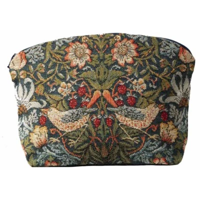 Birds Face to Face Tapestry Purse/Jewelry Bag/Cosmetic Bag NWT