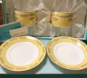 Tiffany Pink Tulip Cup & Saucer 2-Piece Set