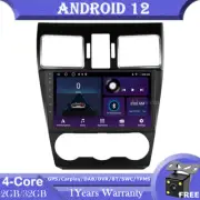 9"Android 12 Autoradio Stereo Carplay GPS SatNav For Subaru Forester Impreza WRX (for: Subaru)