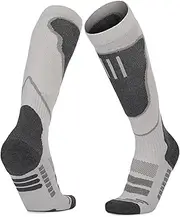 [Generic] Ski Socks Knee High Casual Boot Socks Hiking Socks Winter Snow d Thermal Socks Womens Mens for Skiing 333 A