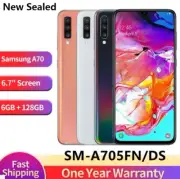 Samsung Galaxy A70 SM-A705FN/DS Dual SIM 128GB+6GB NFC Unlocked SmartPhone NEW