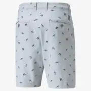 New Puma Arnold Palmer Umbrella Golf Shorts Mirage Gray/ Navy Blazer Pick Size-