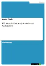 【電子書】RTL AKTUELL - EINE ANALYSE MODERNER NACHRICHTEN