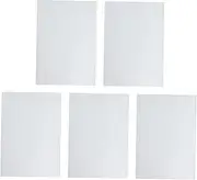 SHOWERORO 5pcs Magnet Stickers Thin A4 Size Practical Adhesive Magnets for Whiteboard Memo Pad