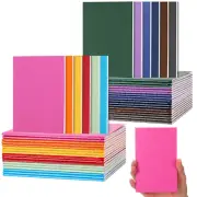 Jekkis Pocket Notebook Set, 48 Pack Small Lined Notebook Journals, 12 Colors Sof
