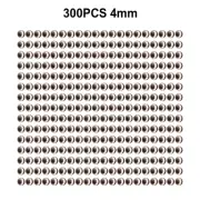 Red 3/4/5/6mm 3D Holographic Fishing Lure Eyes Pack of 300 for DIY Projects
