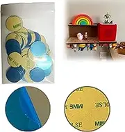 Metal Plates for Tonie Figures with Adhesive, Adhesive Base for Magnets, Stainless Steel Metal Plates, Decorate the Children's Room with Tonie Figures (Pack of 50)