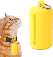 Dog Poop Bag Dispenser - Reusable Trash Bag Dispenser with Lock - Portable Puppy Potty Carrier, Storage Container for Outdoor Walking