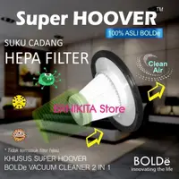 在飛比找蝦皮購物優惠-Hepa 過濾器備件吸塵器 SUPER HOOVER Bol