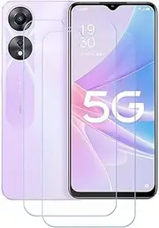 [LCEHTOGYE] Screen Protector for Oppo A78 5G, [2-Pack] 9H Tempered Glass Screen Protector,HD Bubble Free Case Friendly Screen Protectors for Oppo A78 5G (6,56")