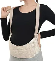 [Generic] Pregnancy Belly Band | Breathable Maternity Belt Belly Band,Pregnancy Band, Adjustable Pregnancy Belly Support for Late Mid-Pregnancy Home, Outdoor
