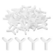 300Pcs Wall Floor Tile Plastic Y Type Spacers Tiling Tools 3mm 1/8 Inch White