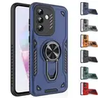 For Samsung Galaxy A16 A14 A15 A34 A35 A54 A55 Magnetic Car Stand Rugged Case