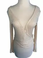NWT Roxy Cloudy Days Wrap Sweater Lightweight XS