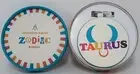 SUPER RARE New In Box Jonathan Adler Taurus Zodiac Wooden Key Chain