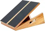 Vofiiln Wooden Slant Board for Calf Stretching, Adjustable Incline Board and Calf Stretcher, Stretch Board - Extra Side-Handle Design for Portability