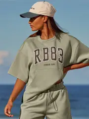 Running Bare Icon Sweat Top. Womens Gymwear & Activewear