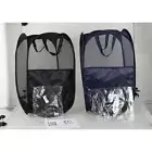 Folding Laundry Basket 75L Collapsible Washing Basket Pop Up Mesh-·