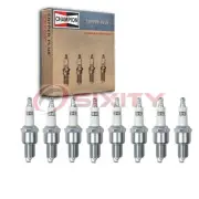 8 pc Champion Copper Plus Spark Plugs for 1967-1972 Fargo D210 Pickup 5.2L hc