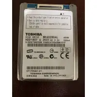 在飛比找蝦皮購物優惠-TOSHIBA 60GB 1.8 吋 ZIF(IDE) 迷你