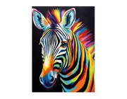 Zebra Modern Art Canvas Print